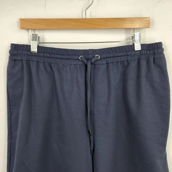 PAIGE‎ Bodhi Drawstring Pull On Sweat Shorts Navy Blue Men's Size L NWT - Picture 4 of 11
